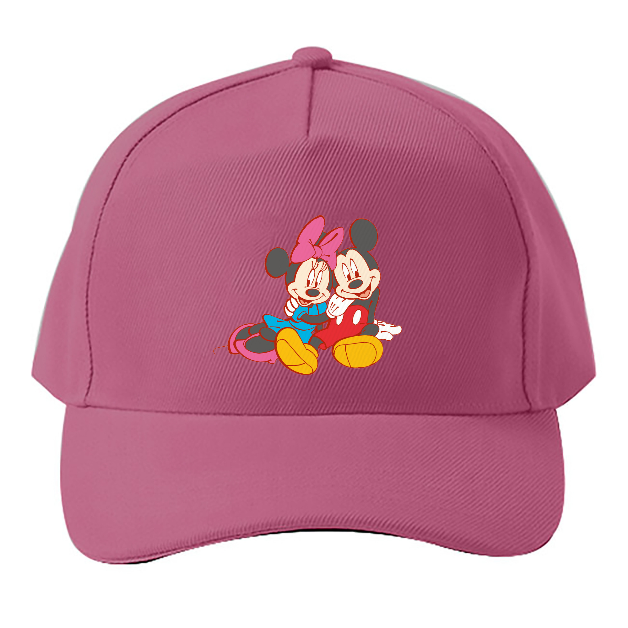 （画像用） ミッキーマウス Mickey Mouse ベースボールキャップ 綿100％ 男女兼用 帽子 スポーツ